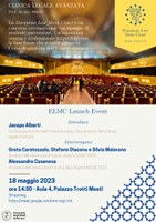 ELMC Launch Event | CLINICA LEGALE AVANZATA  - Prof. Alberti 