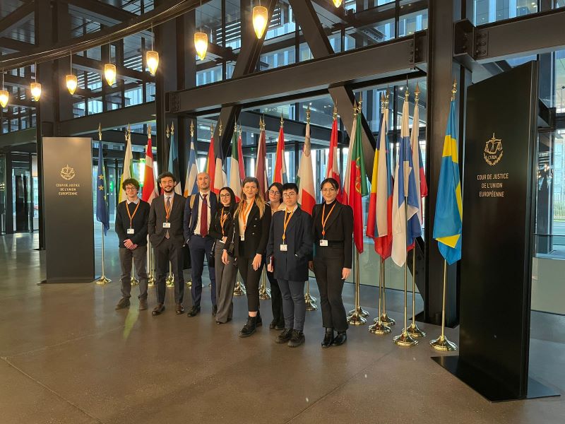 Nell’ambito del progetto didattico “EU Law Moot Court Competition” visita alla Corte di giustizia dell’Unione europea per una delegazione di nostri studenti