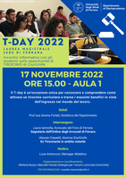 T-DAY | Laurea magistrale SEDE di FERRARA | Giornata dedicata ai tirocini - 17 novembre